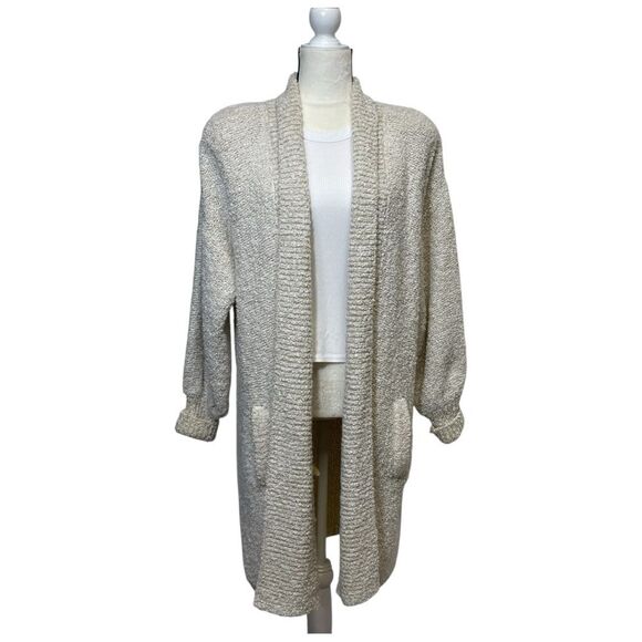 Audriana Vintage Open Front Long Cardigan Size Medium - Picture 1 of 12
